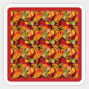 Autumn Leaf Sticker